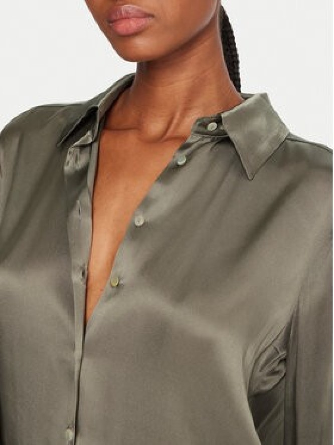 Marella Koszula Bunny 2523116015 Zielony Regular Fit