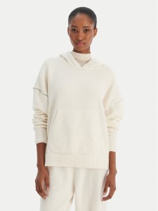 Calvin Klein Underwear Bluza LV00QS7568 Écru Regular Fit