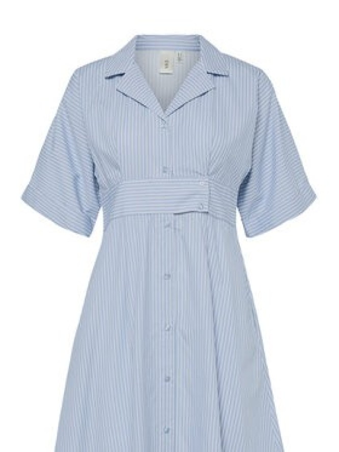 YAS Sukienka koszulowa Astor 26037276 Niebieski Regular Fit