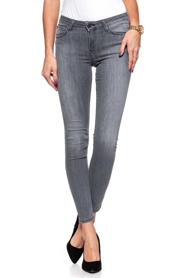 SPODNIE DAMSKIE LEE SCARLETT NEW GREY L526YEWP 112144095