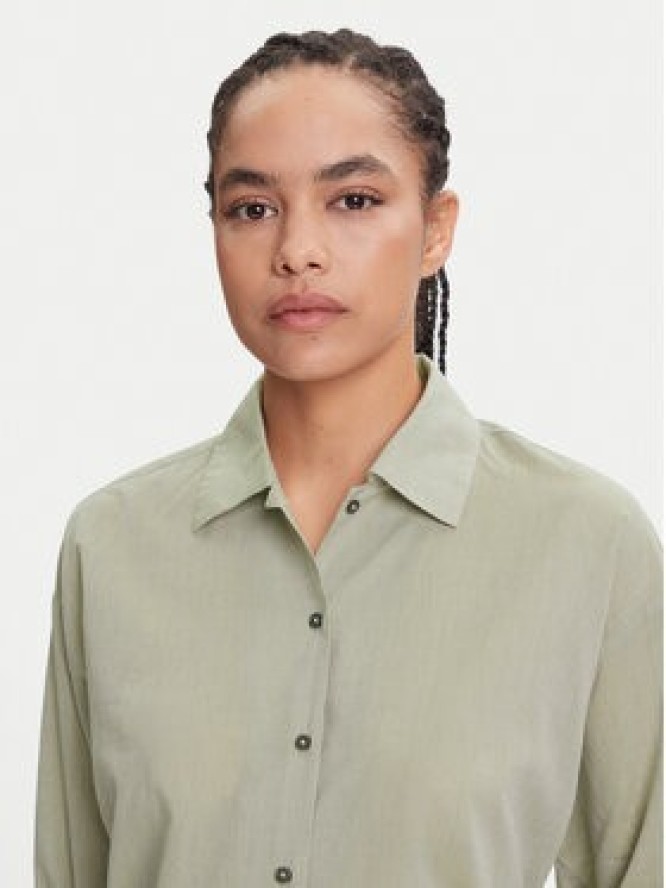 Marc O'Polo Koszula 506 0995 42061 Zielony Relaxed Fit