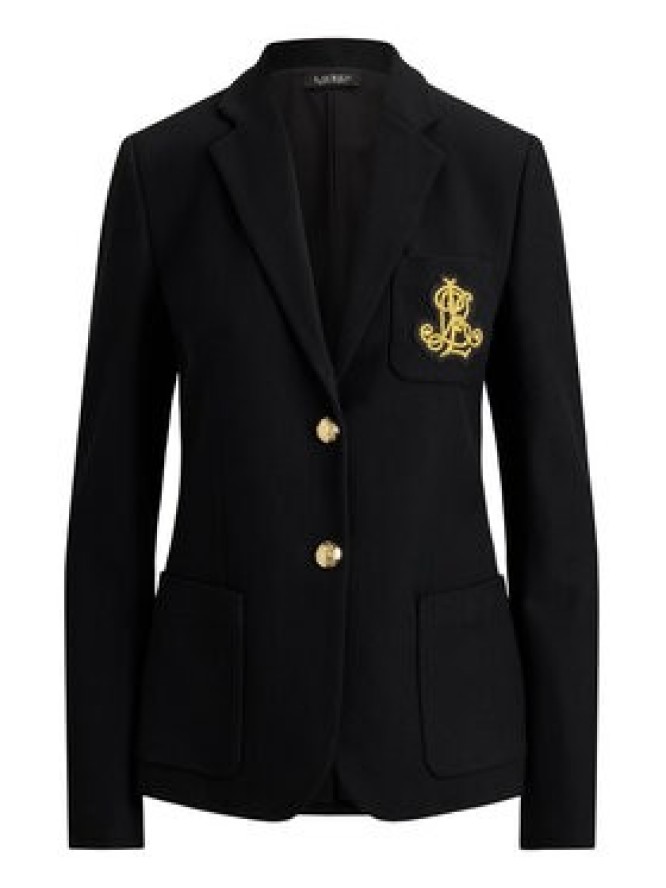 LAUREN RALPH LAUREN Marynarka Bullion 200797305500 Czarny Regular Fit
