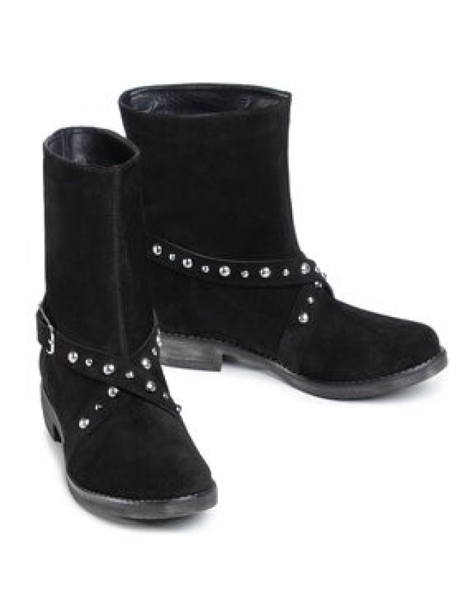 QUAZI Botki QZ-60-05-000962 Czarny