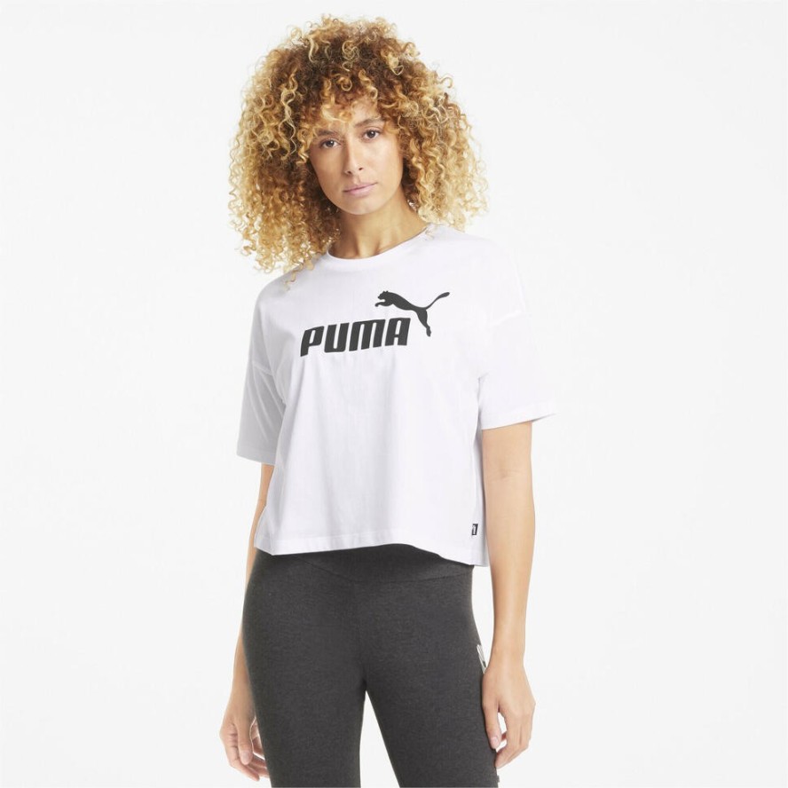Koszulka Puma Ess Cropped Logo