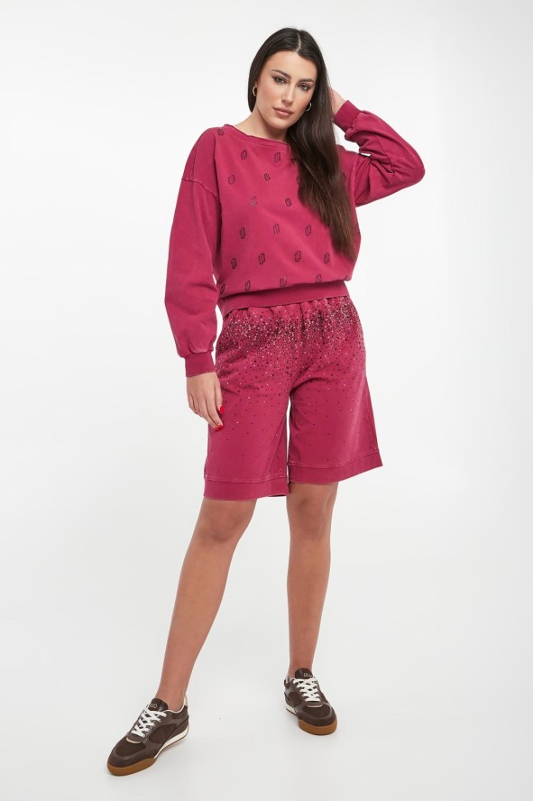 Bluza damska z cyrkoniami LIU JO