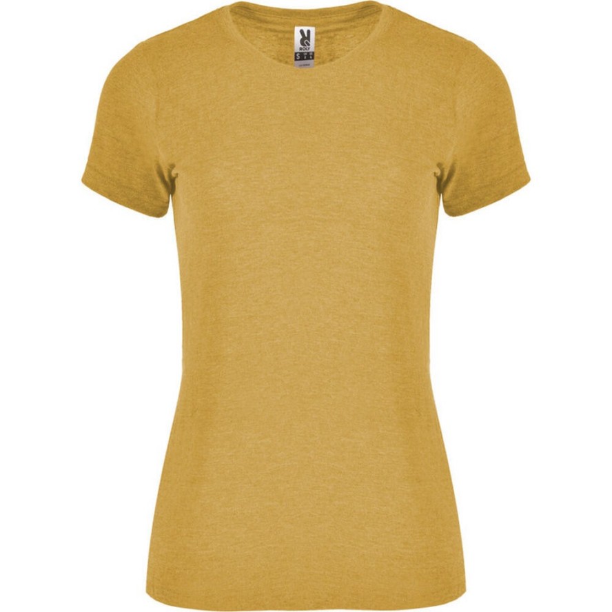 T-shirt Damski Dwutonalny Z Krótkim Rękawem Fox