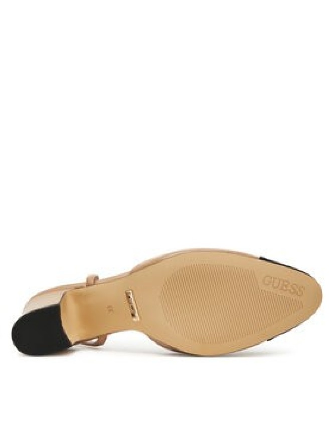 Guess Czółenka FLTLOI LEA05 Beżowy