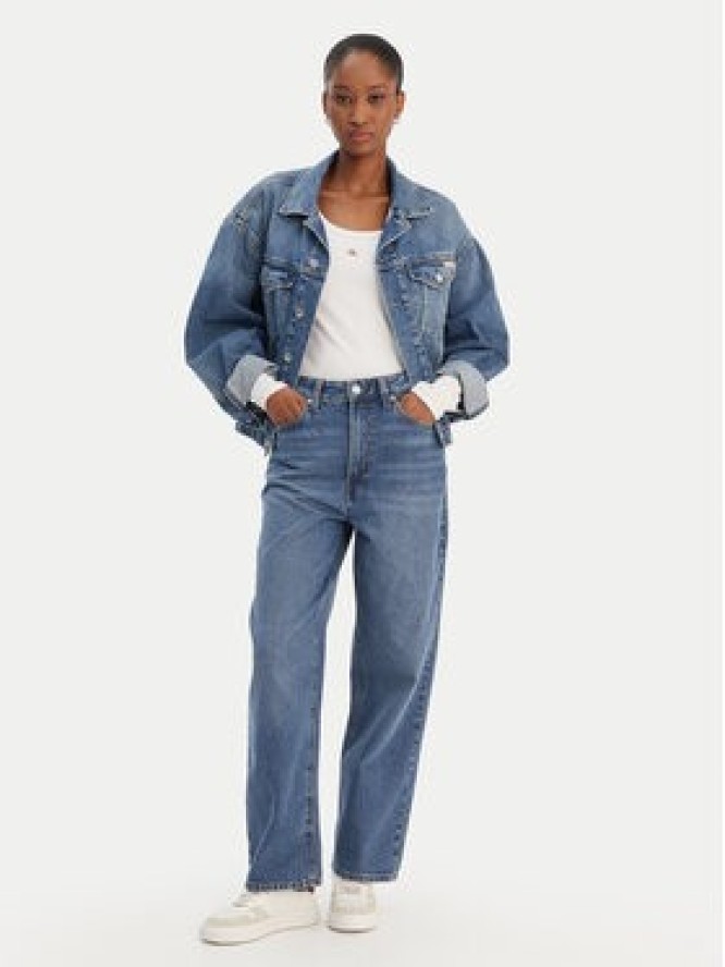 Calvin Klein Jeans Jeansy LV047E626G Niebieski Regular Fit