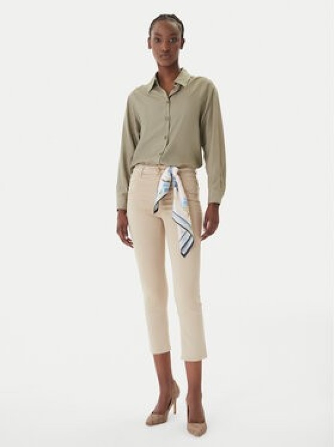 Guess Jeansy W5GA91 W93CM Beżowy Skinny Fit