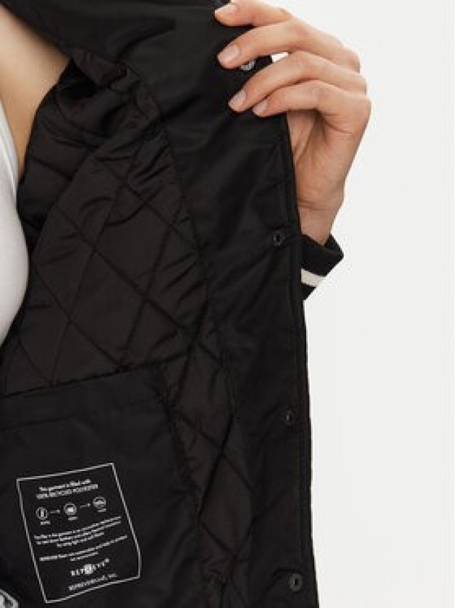 Guess Jeans Kurtka bomber W5RL43 WHAA2 Czarny Regular Fit