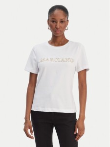 Marciano Guess T-Shirt 6RGI04 6008A Biały Regular Fit
