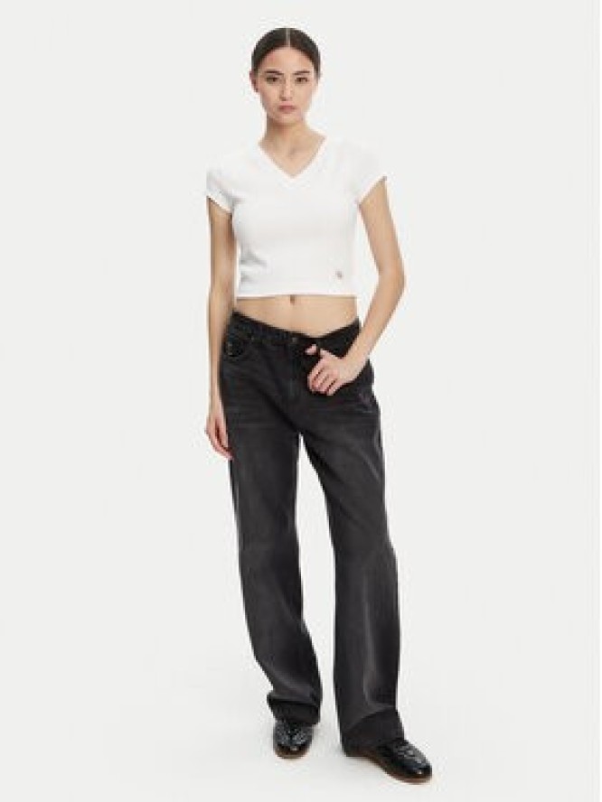 Calvin Klein Jeans T-Shirt LV047C910G Biały Regular Fit