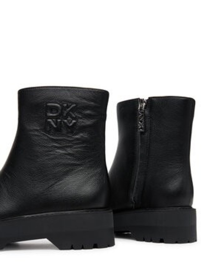 DKNY Botki Binyamin K3529944 Czarny