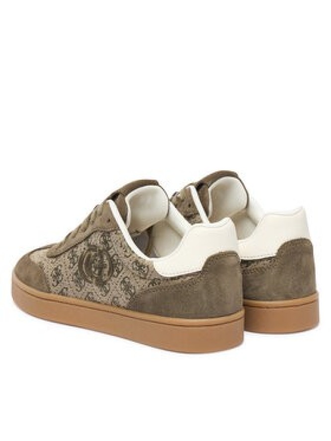 Guess Sneakersy FLTJAC LEA12 Khaki