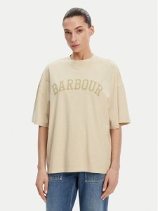Barbour T-Shirt Katie Relaxed LTS0664CR31 Beżowy Relaxed Fit