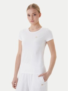 EA7 Emporio Armani T-Shirt 7W001045 AF10373 U0002 Biały Slim Fit