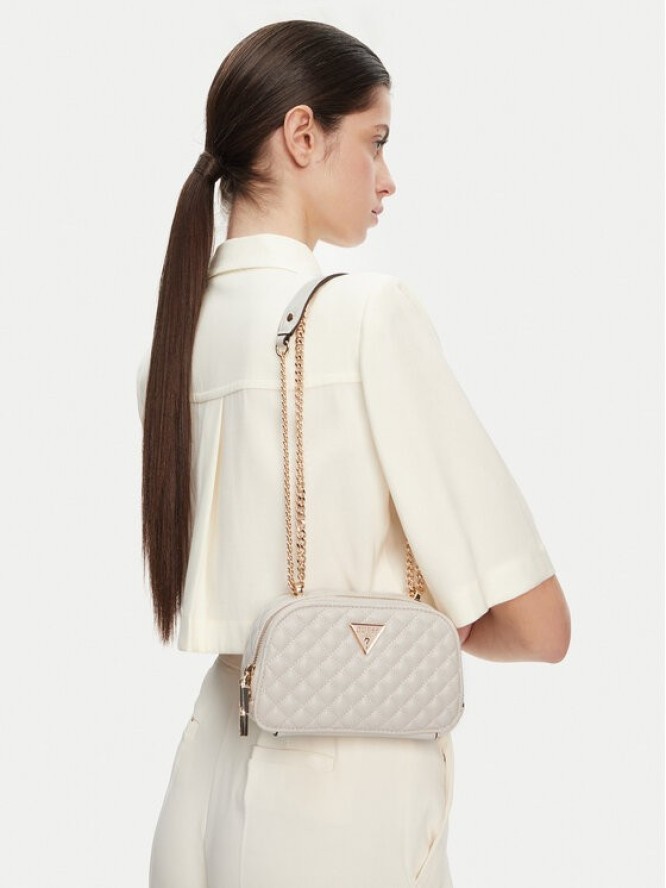 Guess Torebka HWEQG9 54174 Kremowy