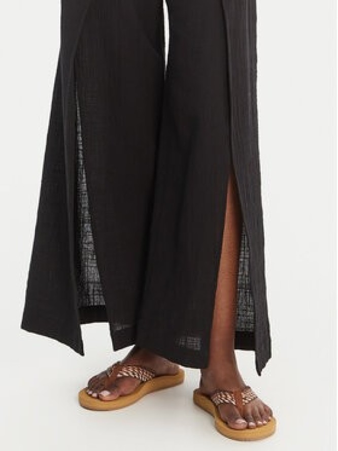 Banana Moon Spodnie materiałowe Stefa Cameron MWW01 Czarny Regular Fit