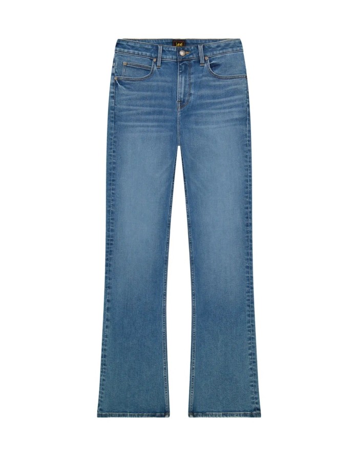DAMSKIE SPODNIE LEE BREESE BOOT SAPPHIRE POND 112378934