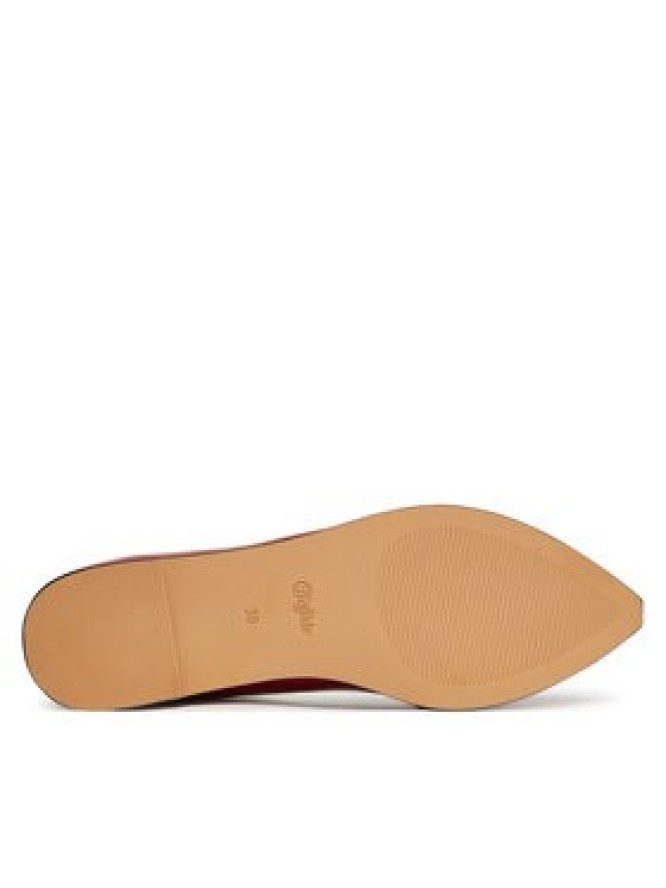 Buffalo Baleriny Marly Ankle 1621027 Czerwony