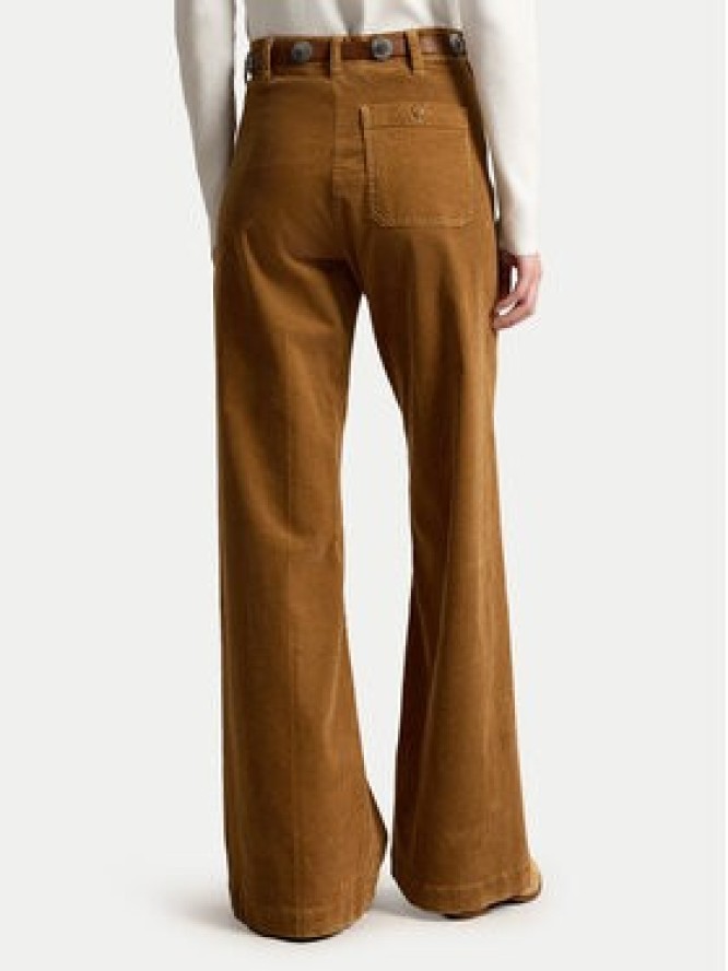 Polo Ralph Lauren Spodnie materiałowe 211B17556002 Brązowy jasny Flare Fit