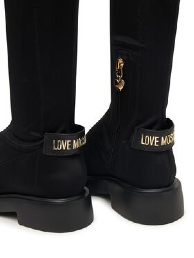 LOVE MOSCHINO Muszkieterki JA26114G1PIM400A Czarny