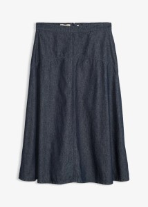 Spódnica jeansowa, z bawełny organicznej