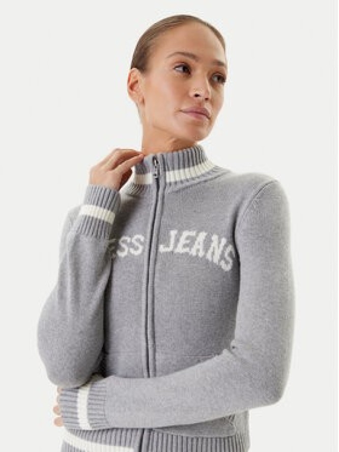 Guess Jeans Kardigan W5YR31 Z3HM1 Szary Regular Fit