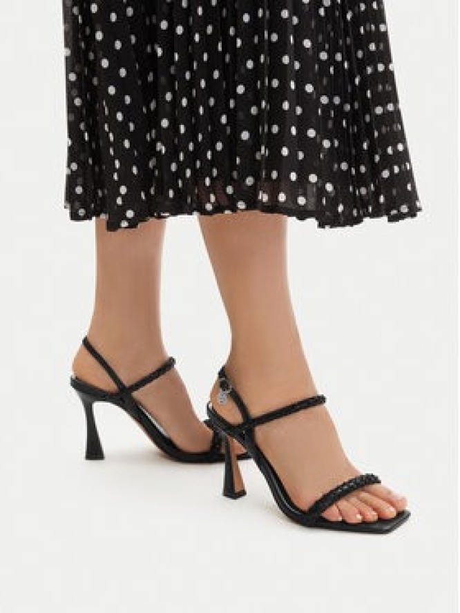 Nine West Sandały EO-LS95066-25 Czarny