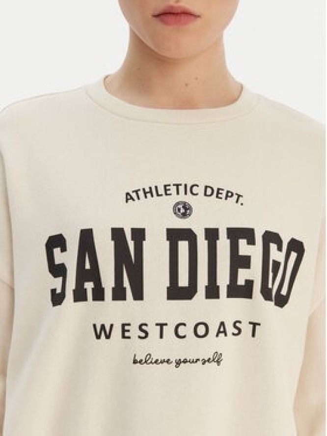 ONLY Bluza 15254183 Beżowy Loose Fit