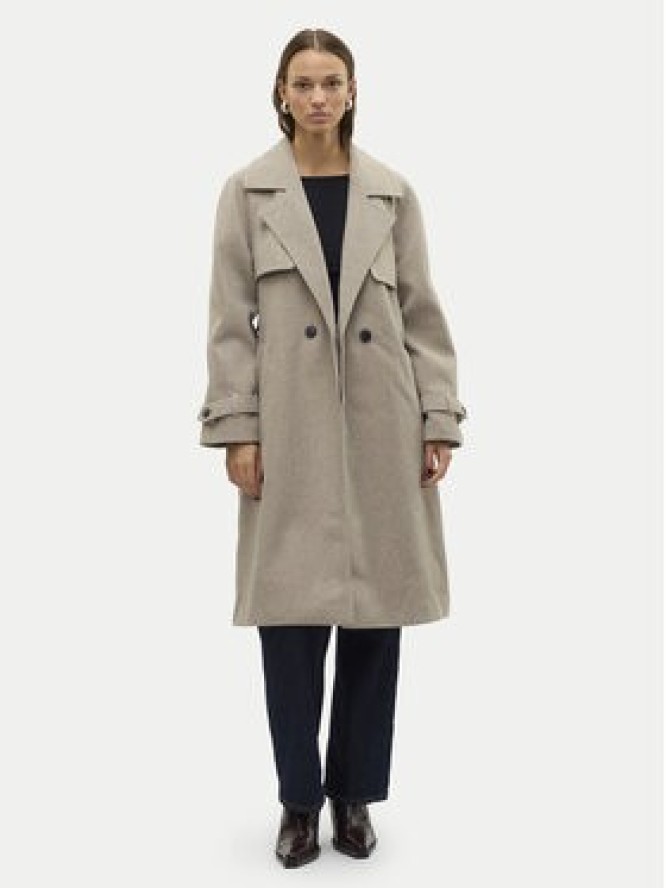 Vero Moda Płaszcz przejściowy Pop Miley 10319995 Beżowy Regular Fit