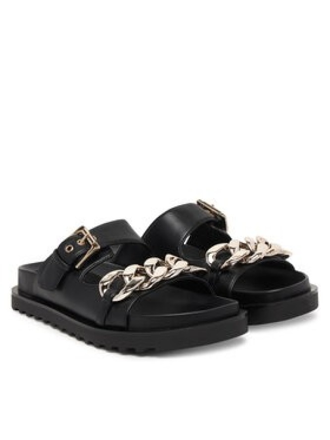 Guess Klapki FLJFT5 ELE03 Czarny