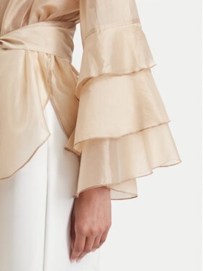 ACCESS FASHION Koszula 63-7068-125 Beżowy jasny Relaxed Fit