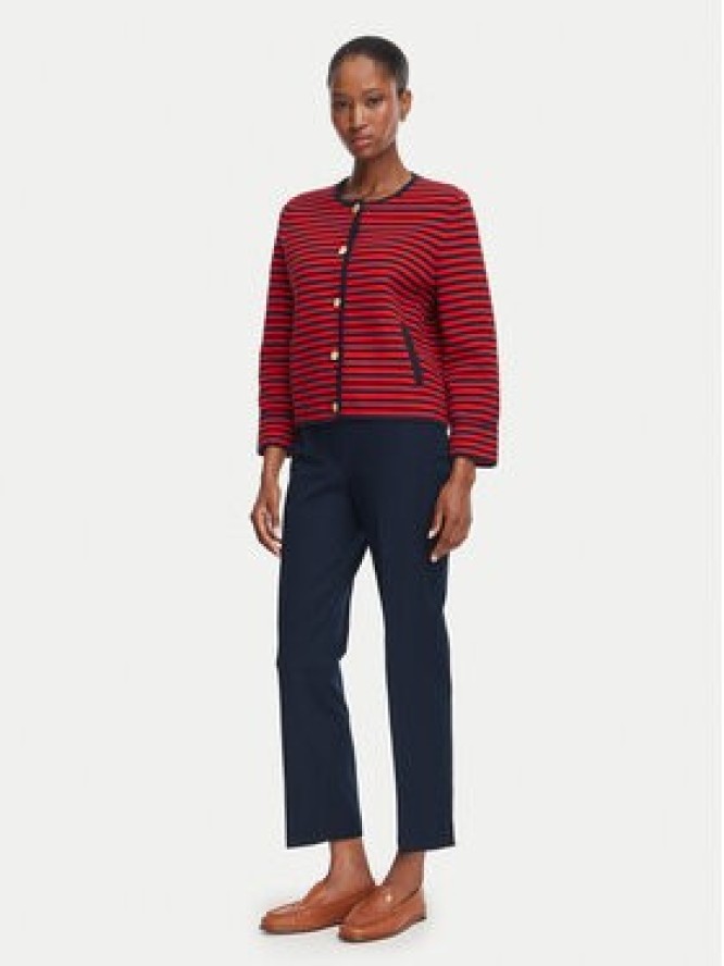 Tommy Hilfiger Spodnie materiałowe WW0WW51745 Granatowy Slim Fit