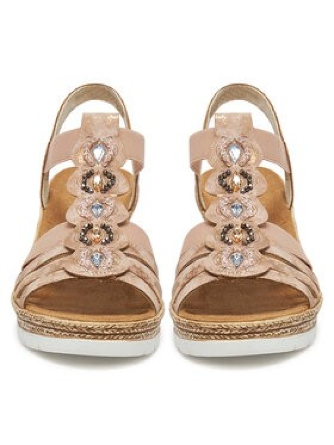 Rieker Sandały CEO-619B2-31 Różowy