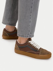 Vans Tenisówki Old Skool VN000Z90FST1 Brązowy