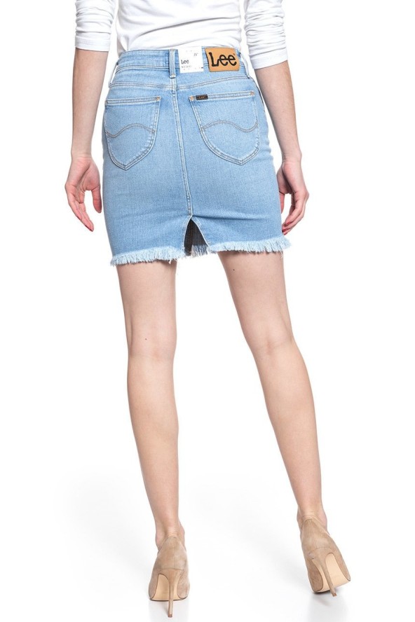 SPÓDNICA JEANSOWA LEE MID SKIRT FLIGHT L38JROKR 112108239