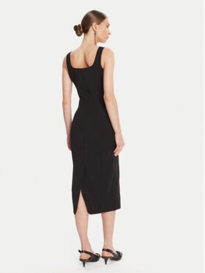 Patrizia Pepe Sukienka koktajlowa 8A1514 A6F5 Czarny Regular Fit