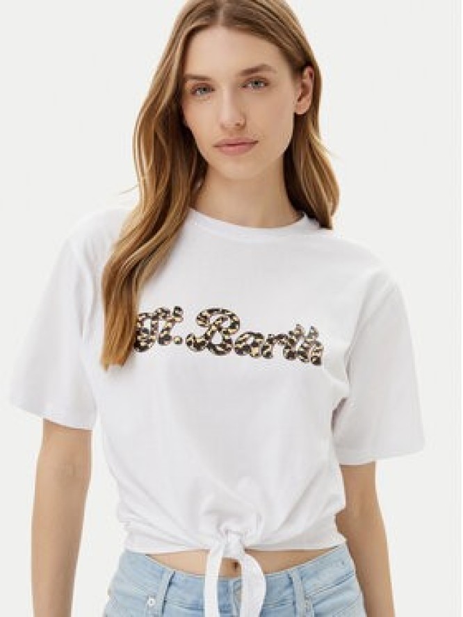 Silvian Heach T-Shirt Knippi GPP25190TS Biały Regular Fit