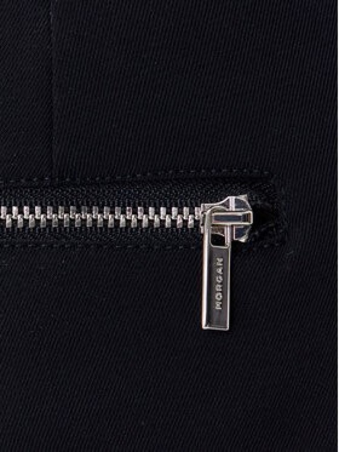 Morgan Bluzka 252-COZIP Granatowy Slim Fit