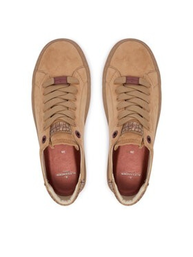 Alexander Smith Sneakersy ALBELUW-8417 Brązowy jasny