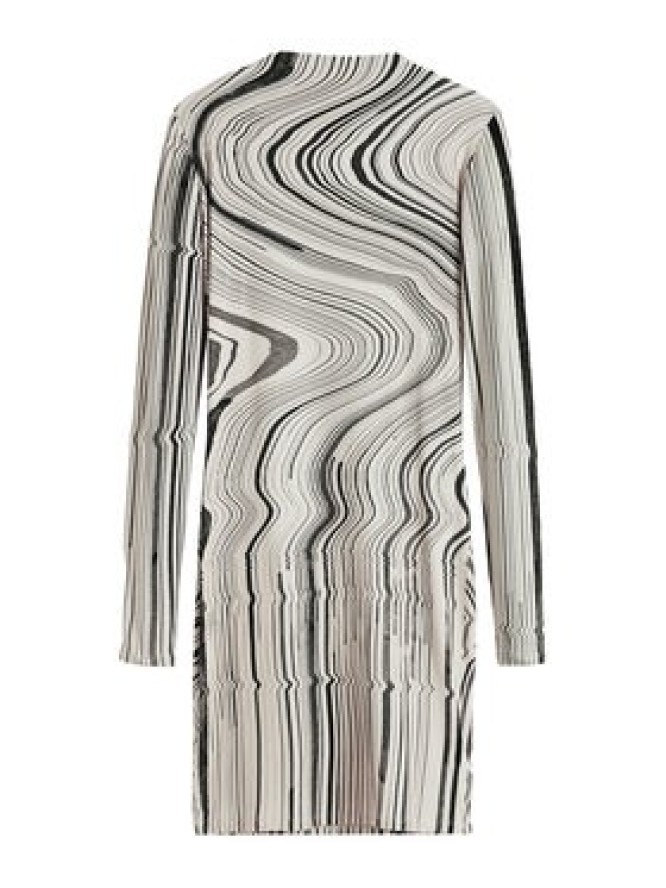 Desigual Sukienka codzienna Chiara 25WWVK35 Beżowy Slim Fit