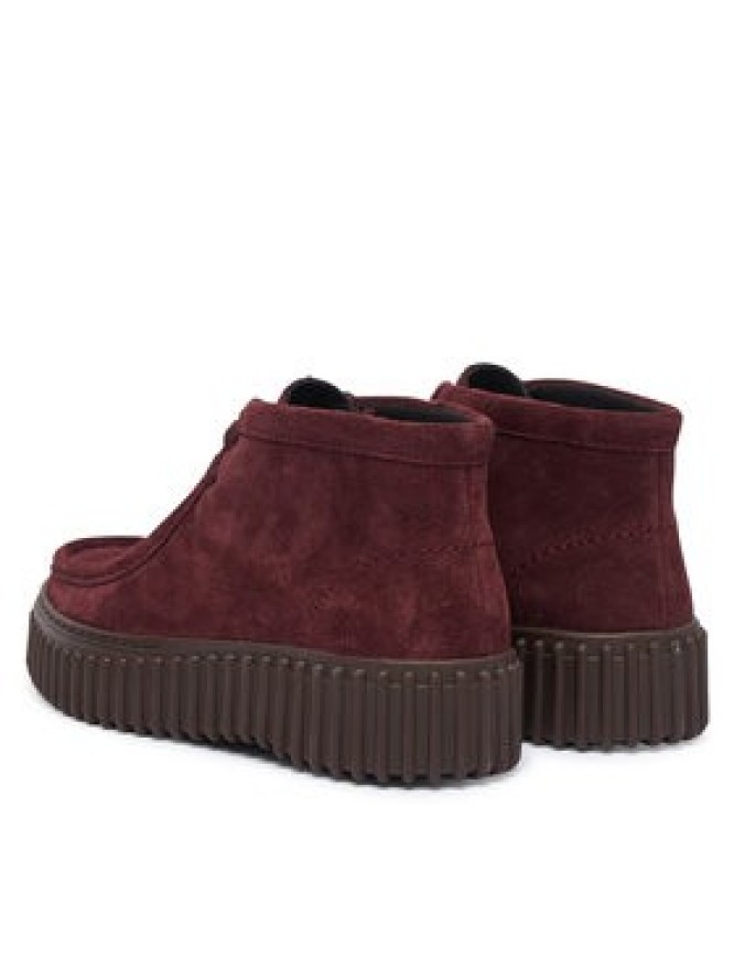 Clarks Trzewiki Torhill Moss 26329426 Bordowy