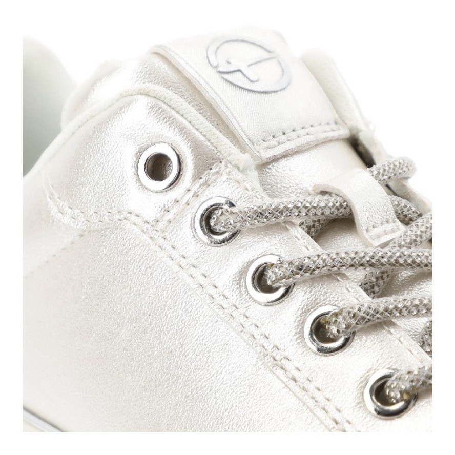 Srebrne Sneakersy Tamaris Modne Obuwie Damskie