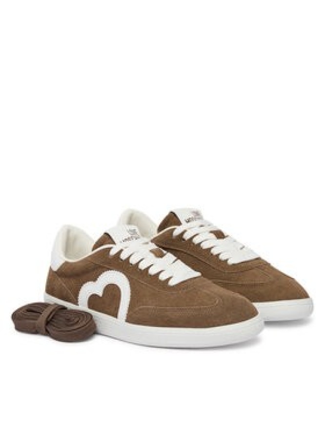 LOVE MOSCHINO Sneakersy JA15112G1OIG0203 Brązowy