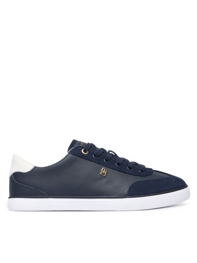 Tommy Hilfiger Sneakersy Th Chic Low Vulc FW0FW09391 Granatowy