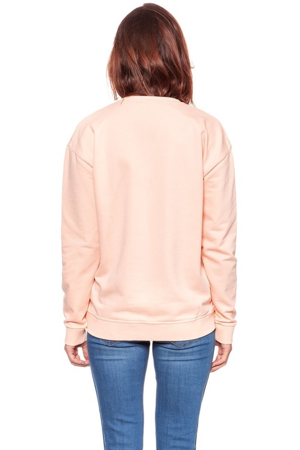 BLUZA WRANGLER DAMSKA WROCKS SWEAT PEACH PARFAIT W601OHYUD 112130375