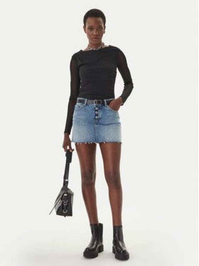 HUGO Spódnica jeansowa Galanie 50561137 Niebieski Regular Fit