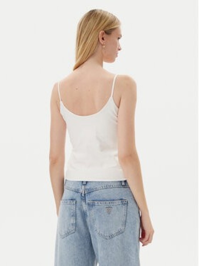 Guess Top V5GP22 J1314 Biały Slim Fit
