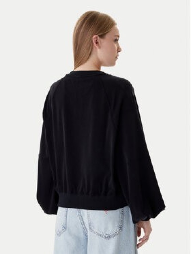 Guess Bluza W6RQ13 KD332 Czarny Regular Fit